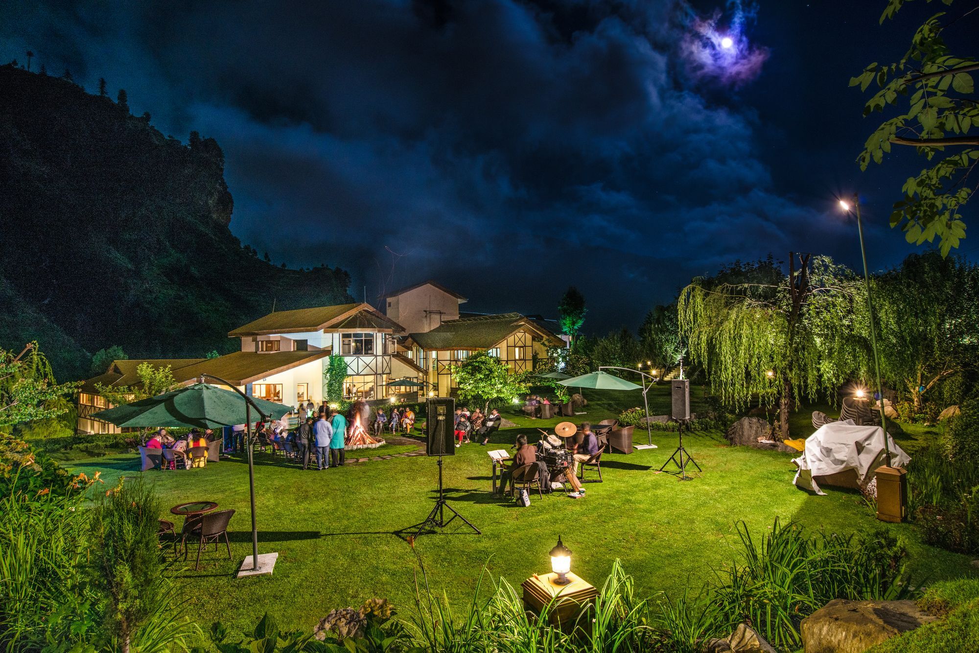 Solang Valley Resort Palchān Eksteriør bilde