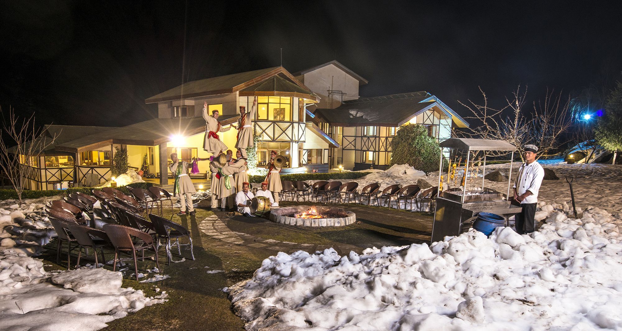 Solang Valley Resort Palchān Eksteriør bilde