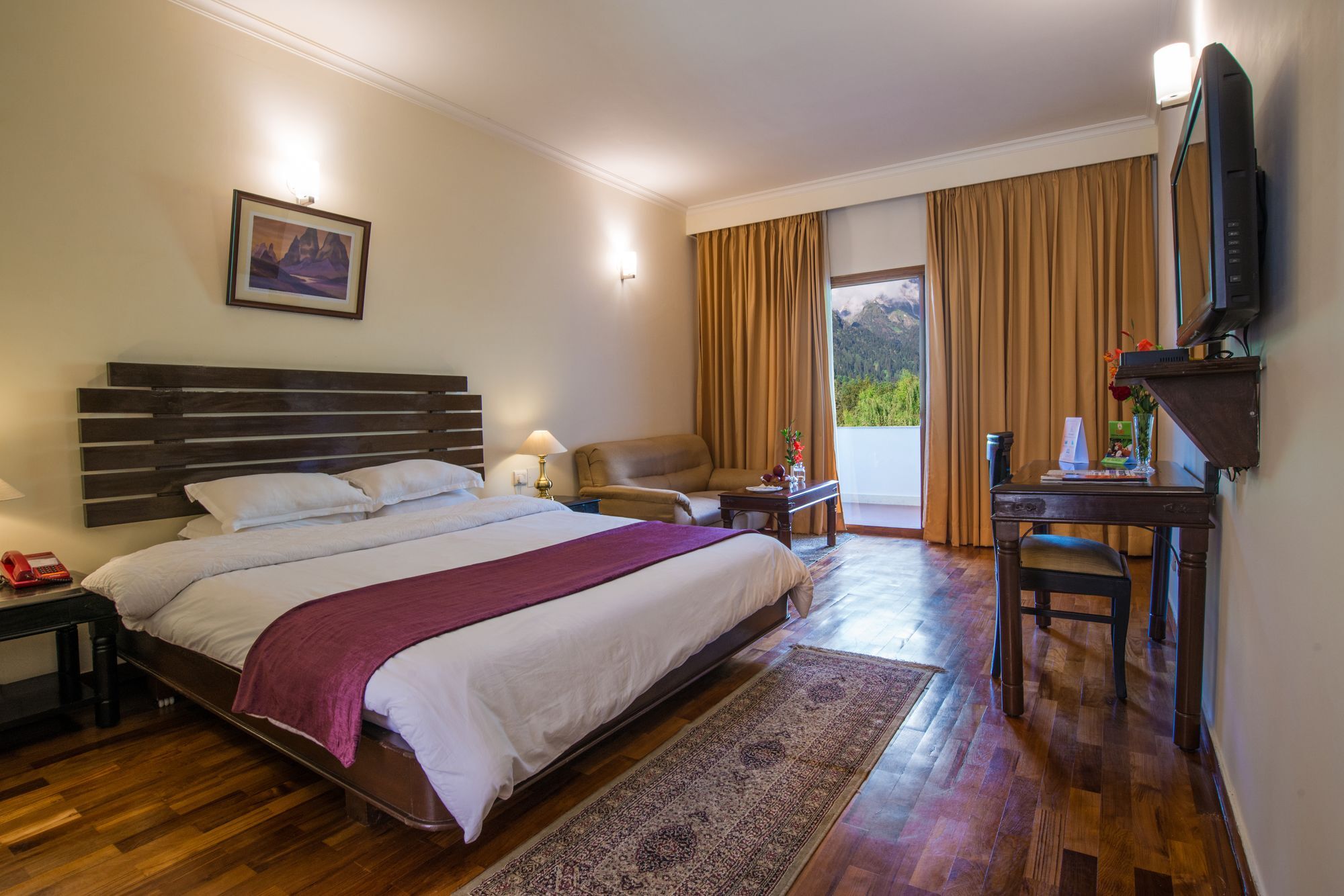 Solang Valley Resort Palchān Eksteriør bilde