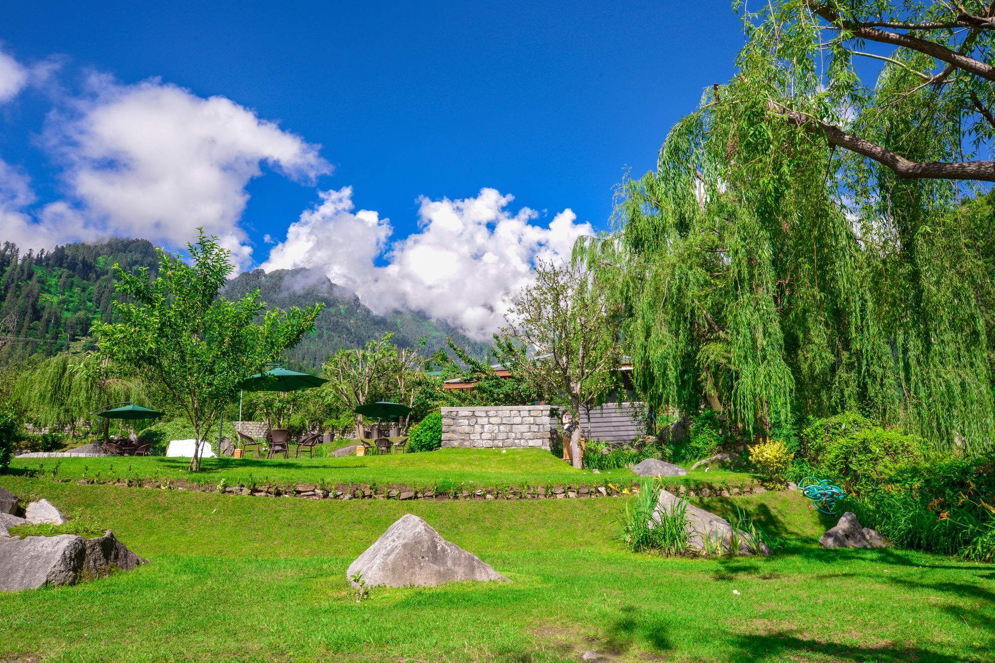 Solang Valley Resort Palchān Eksteriør bilde